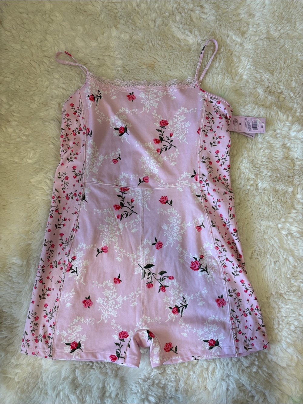 wild fable Pink Floral Romper Jumpsuit